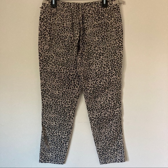 DA NANG Camile Leopard Print Camo Cargo Pant Sz M NWT 100% cotton - Picture 5 of 8